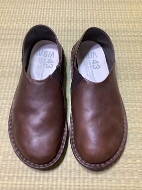 VIBAe Zuma Leather Cocoa Brown Shoes Slip Ons EUR 43 Men 10 Women 13 Portugal
